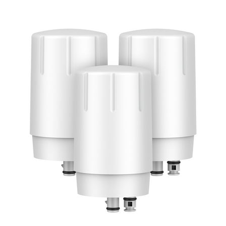 GLACIER FRESH Water Filter Faucet Replacement, Replacement for Brita Faucet Filter, Brita 36311 On Tap Water Filter, Compatible with Brita FR-200, FF-100, and All Brita Tap Water Filters (Pack of 3）