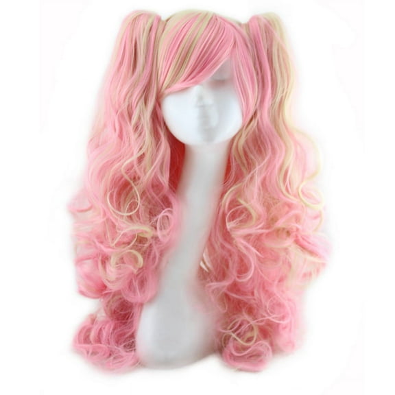 Namzi Wig Curly Hair Wave Medium Temperament Wig Headgear(26.8in，A116)