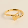 thumbnail image 2 of Letter 26 Letter Three-dimensional Love Tail Ring, 2 of 2