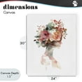 thumbnail image 4 of Stupell Industries Modern Floral Dreamscape Silhouette Canvas Art, 24 x 30, by Svetlana Aleynikova, 4 of 8