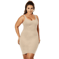 thumbnail image 6 of Women's InstantFigure D40031X Curvy Tank Slip Dress (White 5X), 6 of 12