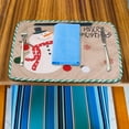 thumbnail image 5 of Ofertas de iluminación Mantel individual Xihbxyly bordado de muñeco de nieve, 5 of 5