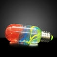 thumbnail image 2 of EP Light E26 E27 Light Bulb Youth，Resin Colored LED Bulb,Night Light for Bedrooms,Handmade Art fixture Cool Gifts for Teens, 2 of 7