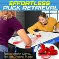 thumbnail image 6 of SereneLife 40"Air Hockey Game Tabletop, w/Fastest Game Play Upgraded 110v Motor, Built-in Score Tracker & Puck Dispenser, Accessories, 6 of 7