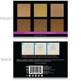 thumbnail image 3 of SHANY Powder Contour & Highlight Makeup Palette with Mirror - 6 Color Contour Palette - CONTOUR, 3 of 9