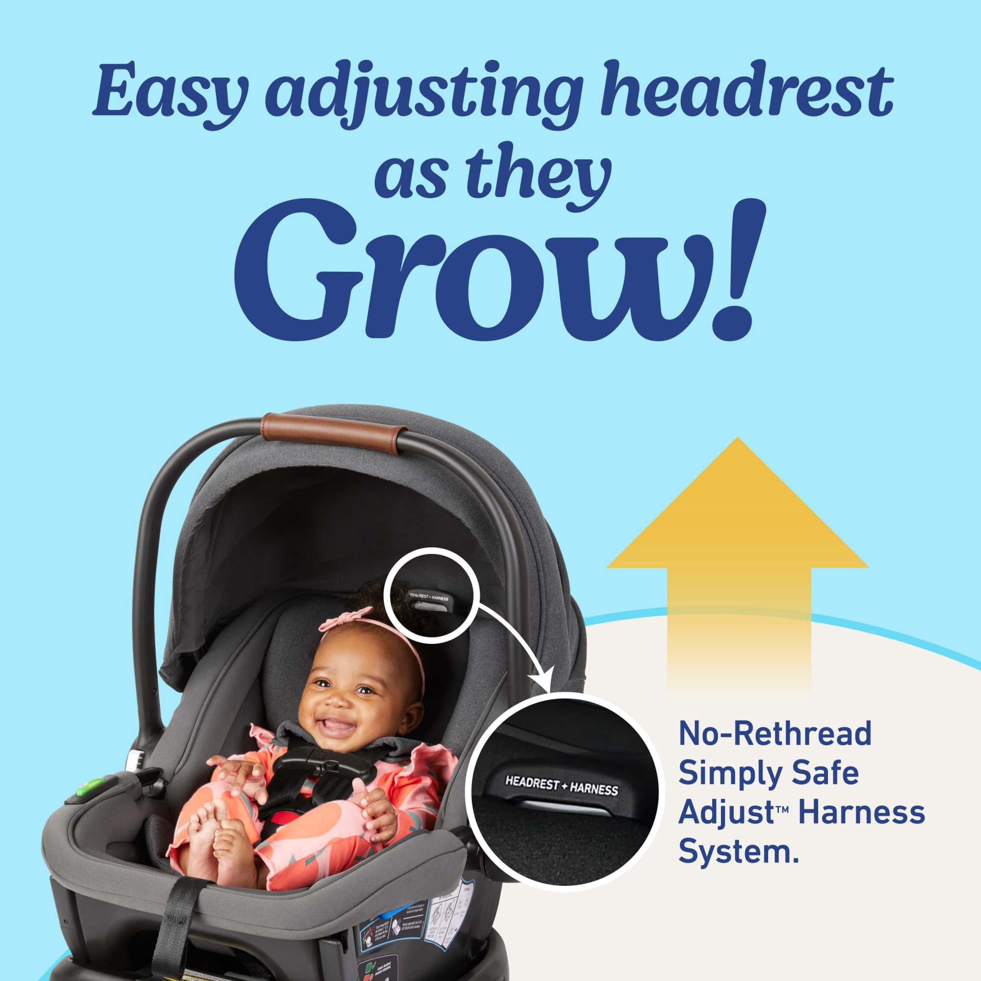 Graco GoMax Baseless Infant Car Seat with Insta-Install Rigid Latch, Ace, Black