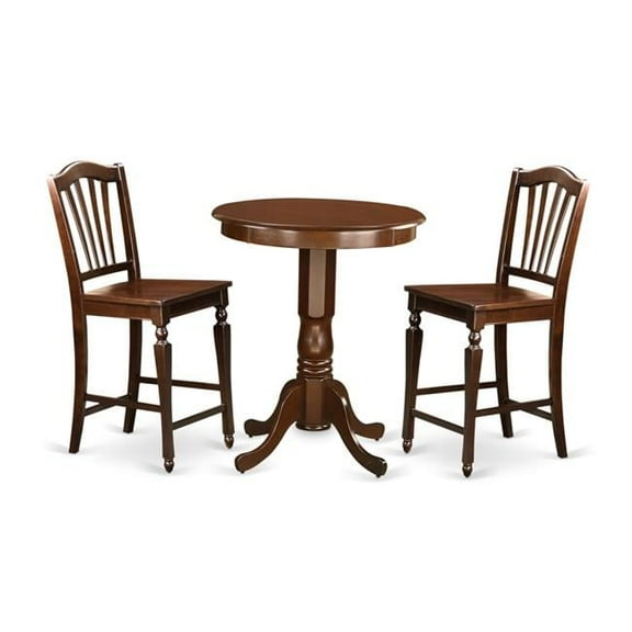 Pub Kitchen Table & 2 Counter Height Stool, Eden