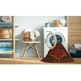 thumbnail image 2 of Ahgly Company Machine Washable Indoor Rectangle Traditional Bakers Brown Area Rugs, 2' x 3', 2 of 7