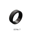 thumbnail image 4 of Minnieouse Anillos para hombre, adorno de mano elegante, exquisito estilo Simple para hombre, anillo de acero de titanio, accesorio de moda, Ropa, zapatos y accesorios Miscelánea Negro 17 mm, 4 of 6