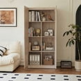 thumbnail image 6 of edx 71" Wooden Storage Cabinet for Living Room,Hallway, Entryway, Closet, Home Office, Gray, 6 of 9