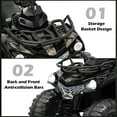 thumbnail image 7 of Costway 12V Kids Ride On ATV Electric 4-Wheeler Quad 2 Speeds with Mp3 & Headlights Black, 7 of 7