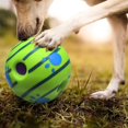 thumbnail image 4 of Interactive Dog Toy Ball, Wobble Wag Ball Puppies Training Playing Safe Funny Sound Talking Babble Ball, 4 of 5