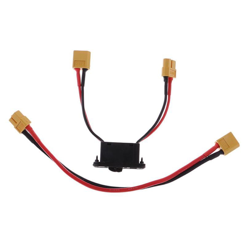 Extend XT60 Plug Wire On Off Switch Connector for Helicopter Li-po Battery 