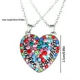 Gifts for Women 2024 New Mother And Daughter Heart Shaped Diamond