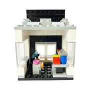 Brick Loot Mini City Brickmart Store Brick Building Kit, 122 Pieces, Compatible with Major Brands