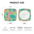 thumbnail image 5 of Goofa Colorful Palm Leaves Printed Couch Cushion Covers,Soft and Durable Throw Pillow Case , Floral Sofa Magic Sofa Stretch Cushion Couch Covers Washable, 5 of 9