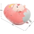 thumbnail image 5 of Almohada de peluche de conejito de 26 pulgadas, lindo animal de peluche de zanahoria, Kawaii Squishy Anime Plushie, almohada suave para abrazar el cuerpo, juguete de peluche de fruta, regalos par, 5 of 5
