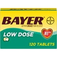 thumbnail image 2 of Bayer Aspirin Regimen Low Dose 81mg Enteric, Pain Reliever, 120 ct, 4-Pack, 2 of 2