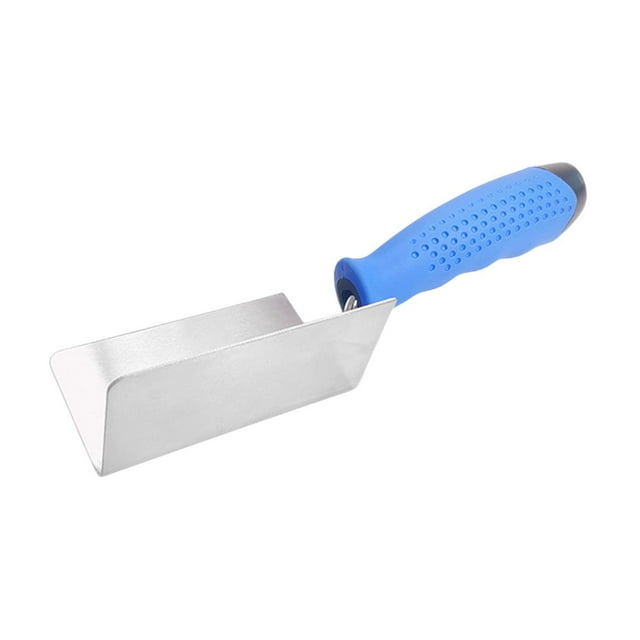 S SERENABLE Accessoire de Truelle d'Angle Portable Poignée Ergonomique Outil de Finition Maçonnerie Cloison Sèche Outil de Modelage d'Angle pour Finition d'Angle