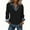 Black-B, variant on Uaswgudfs Women's Casual Long Sleeve Denim Patchwork Pullover – Button Front Collared Sweatshirt Ladies Stylish Daily Wear Comfortable Top Outfit Black-B L