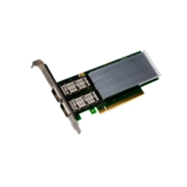 Intel Ethernet Network Adapter E810-CQDA2 - 100Gbps, Dual-Port QSFP28, PCIe 4.0 For Servers