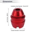 thumbnail image 4 of 16mm Motorcycle Slider Frame Aluminum Alloy Wheel Fairing Protection Crash Pad Protector Guard 53mm 63mm Red 2 Pcs, 4 of 7