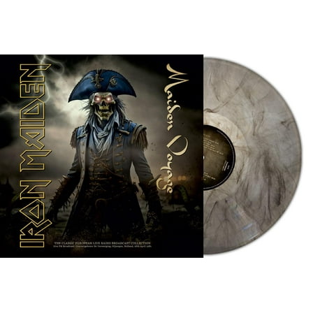IRON MAIDEN MAIDEN VOYAGE (GREY MARBLE (Vinyl Record)