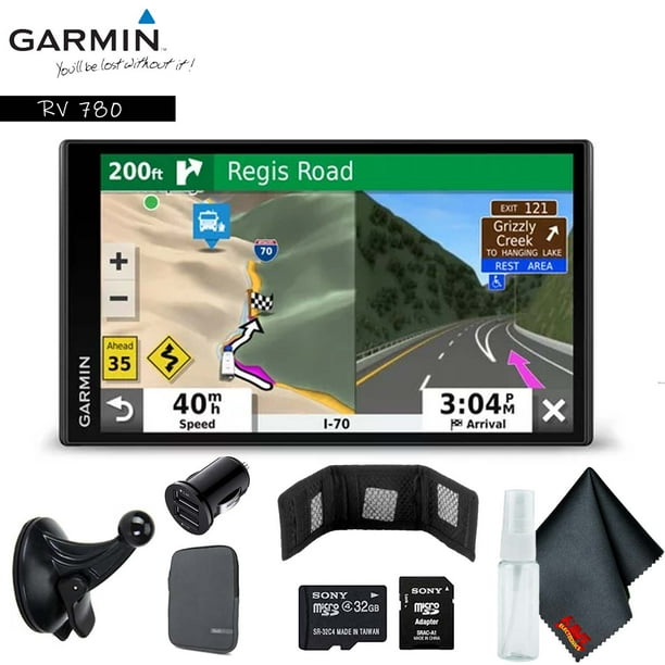 Garmin RV 780 GPS for RV and Camping Master Accessory Kit