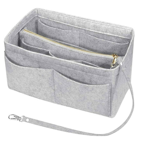 Wovilon Insert Bags Handbag Tote Purse Organizer 10 Pockets Bag In Bag Travel Storage