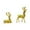 D, variant on Qocolhg 2Pcs Christmas Ornament Clearance Resin Reindeer Sculpture, Deer Statue, Reindeer Ornament for Home Office Desk Decor, Christmas Gift