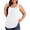 White, variant on Plus Size Tank Tops for Women Loose Fit Lace Sleeveless Women's Summer Tanks White L
