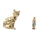 thumbnail image 5 of Elegante Escultura Felina, Figura Artística De Resina, Adorno De Animal Y Santa Dama Para Chimenea, Escritorio, Oficina O Coche., 5 of 8