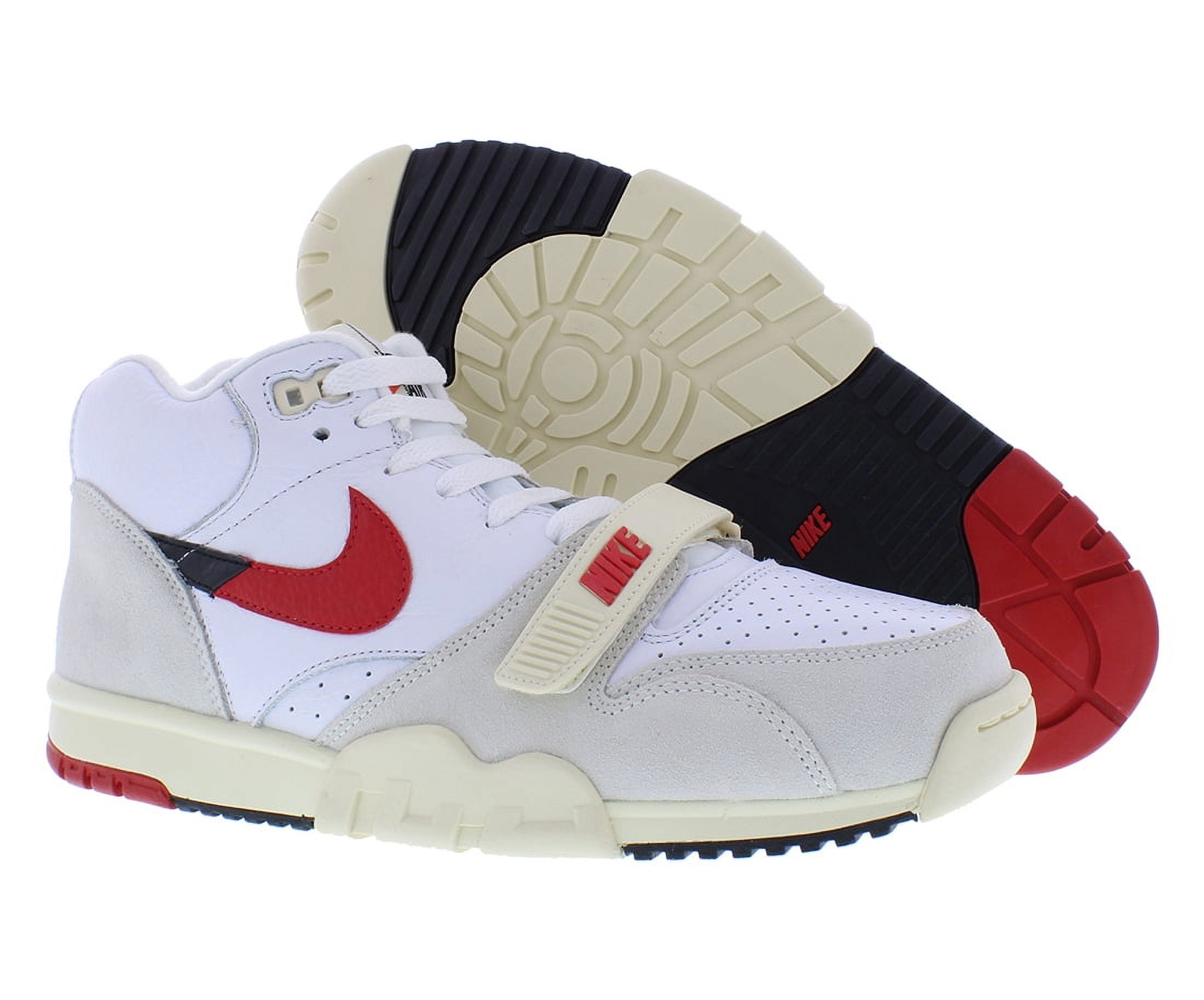Nike Air Trainer 1 Mens Shoes Size 13, Color: White/University Red/Black