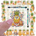 thumbnail image 3 of Adorable Pineapple Stationery Stickers Fun Kids Stickers Toy Animal Stickers for Phone Luggage Laptop, 3 of 9
