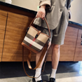 thumbnail image 5 of Nuevo bolso de cubo de cuero genuino para damas 2023, bolso de mano de diseñador de lujo de moda para mujer, tendencias de diseñador de marca, bolsos para mujer, 5 of 5