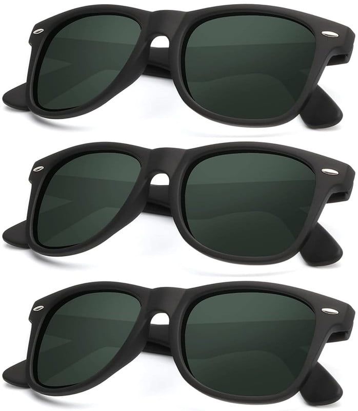 Gargoyles Classic Black Frame Smoke w/Blue Mirror Lens