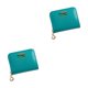 thumbnail image 4 of Qarigey Cartera compacta y elegante con tarjetero para el día a día Cartera Tarjetero Carteras pequeñas Monedero verde verde 2Conjunto, 4 of 6