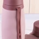 thumbnail image 3 of Termos para agua Plegable plegable de silicona de 580 ml, botella retráctil de viaje para acampar (rosa), 3 of 6