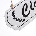 thumbnail image 3 of YOSADIER Mounted Open and Closed Sign Jute Rope Minimalist Design for Cafes and Restaurants 1Pcs, 3 of 8
