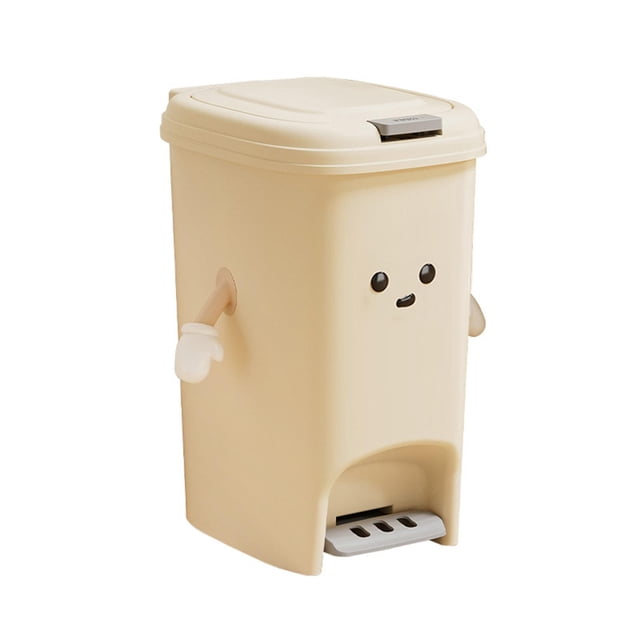 Cubo de basura para cocina, cesto para residuos de cocina, contenedor de basura impermeable para 8 litros