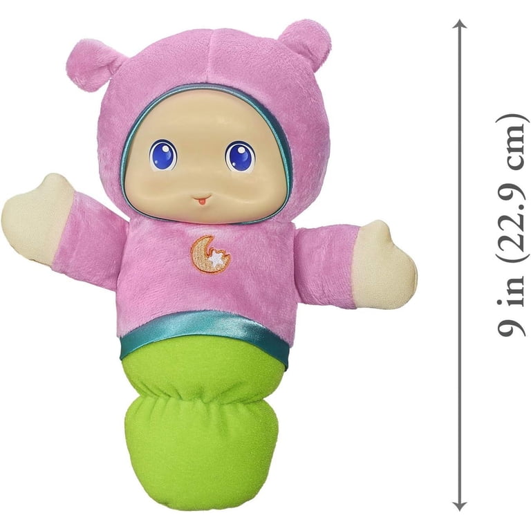 Playskool A1202F03 Glo Worm (Pink) Soft Toy for Babies with