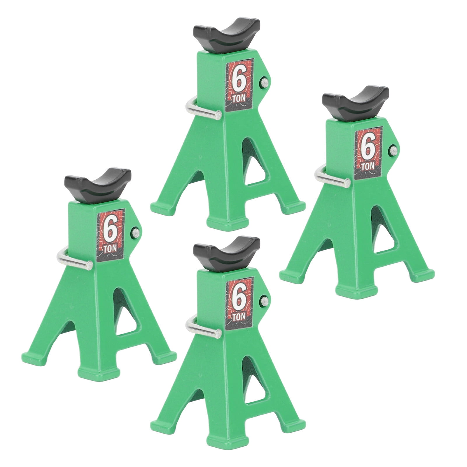 Durable Metal Jack Stands For RC Cars, Adjustable Height, Compact Design, Easy To Carry