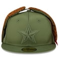 thumbnail image 2 of Men's New Era x Alpha Industries  Olive Dallas Cowboys Dog Ears 59FIFTY Fitted Hat, 2 of 5