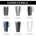 thumbnail image 3 of xianlin-Water Bottle Boot Compatible with YETI Rambler Tumbler 20oz/30oz, Travel Mug 20oz/30oz, Silicone Bottle Bottom Sleeve (2 Pack), 3 of 4
