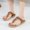 Brown, variant on Teva Sandals Women Bohemian Sandals Women's Summer Casual Comfortable Shoes Peep-toe Beach Sandals For Women Summer Wedge Sandals on Clearance