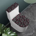 thumbnail image 2 of HELLHERO Dot Pattern Christmas Bathroom Set Toilet Seat Cover Set 2-Piece Fashion Easter for Indoor Home, Adjustable, 2 of 8