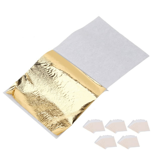 Gold Leaf, Glistening Multipurpose Decoration Glittering Gold Foil