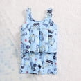 thumbnail image 5 of IBTOM CASTLE Kid Toddler Boys Girls Floatation Swimsuit with Adjustable Buoyancy Baby Float Suit Swim Vest Swimwear Bathing Suit, One Piece, 5 of 8