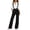 *1-Black, variant on Women's Removable Suspender Jumpsuit Shorts , Summer 2 in 1 Overalls Shorts For Women,Ladies' Cuffed Hem Workwear Shorts with Pockets,Black,S-3XL