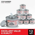 thumbnail image 2 of Los calentadores de alimentos abastecen tu hogar bidones de combustible para rozaduras durante 6 horas (paquete de 12), 2 of 7